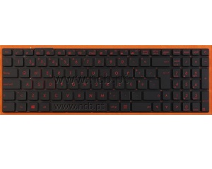 TECLADO ASUS N551JK PRETO PT PO STCBKL PID7234